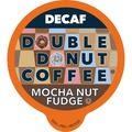 Double Donut Double Donut Flavored Coffee DECAF Mocha Nut Fudge-24 Ct WM-DD-D-MochaNut-24